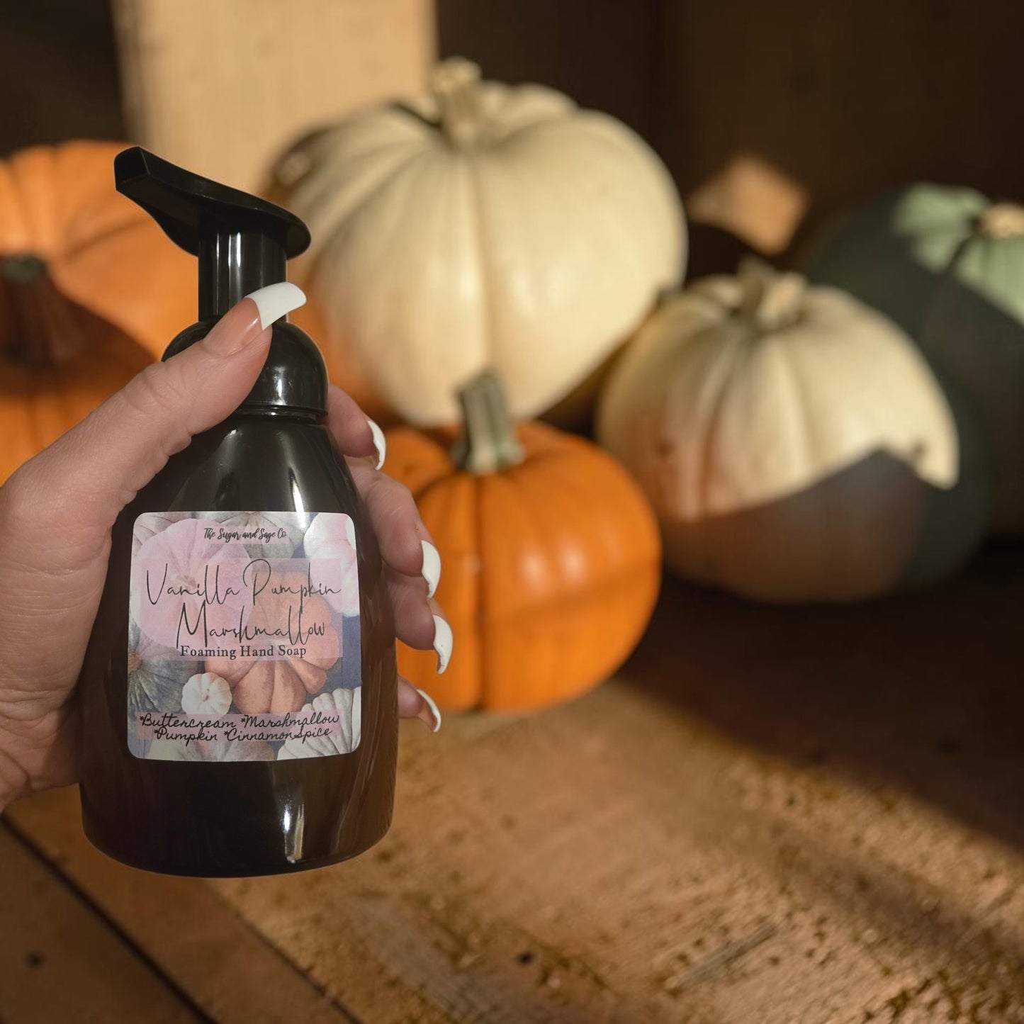 Vanilla Pumpkin Marshmallow Foaming Hand Soap