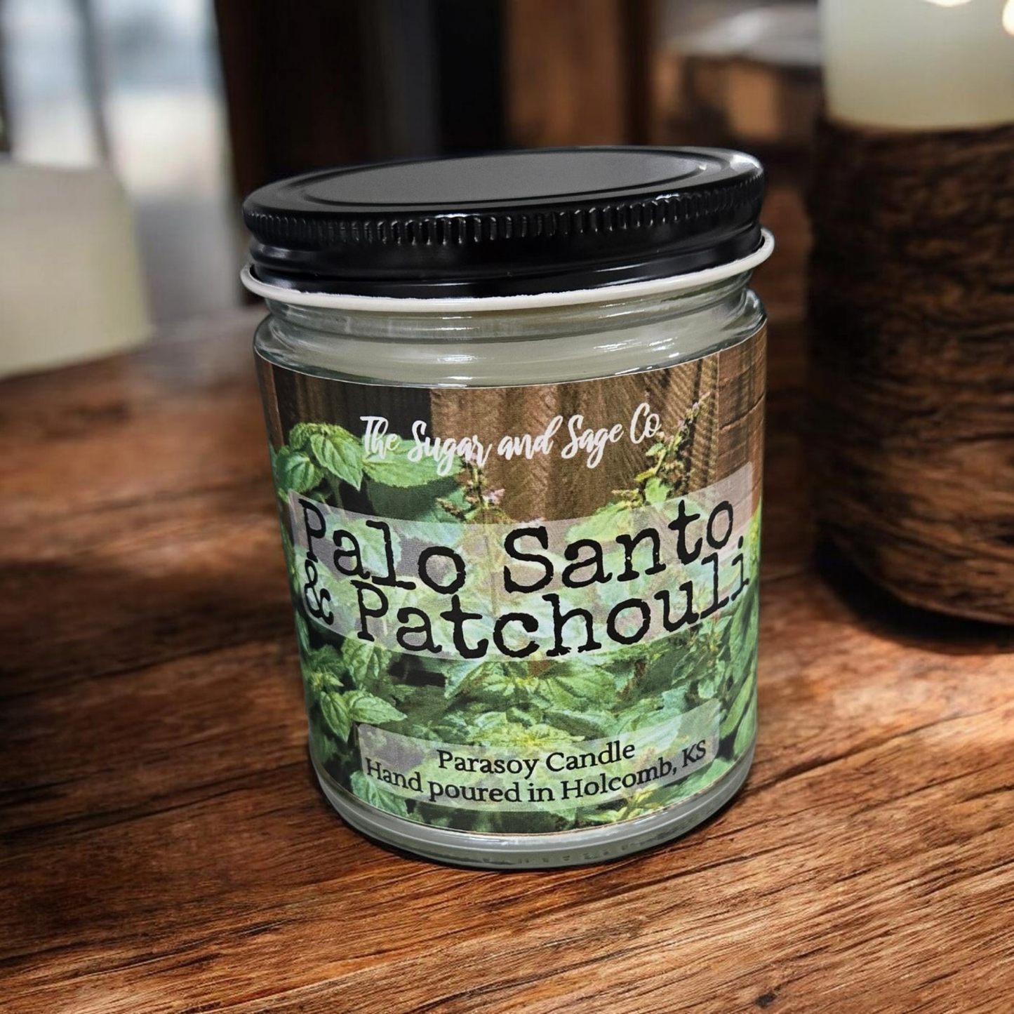 Palo Santo & Patchouli Candle