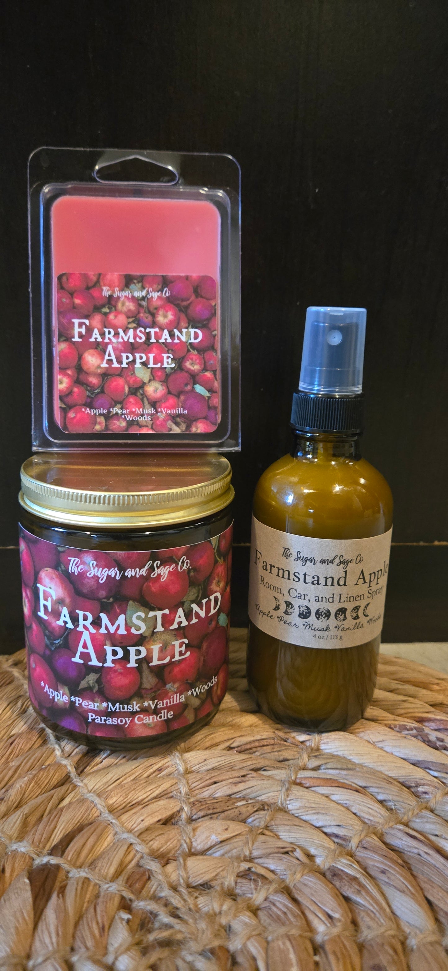 Farmstand Apple Candle
