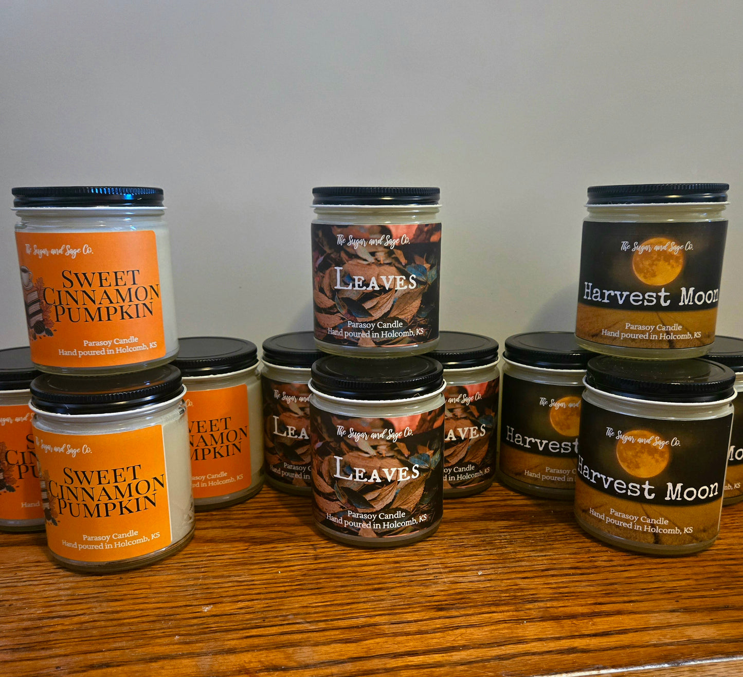 Hand-Poured Parasoy Candles