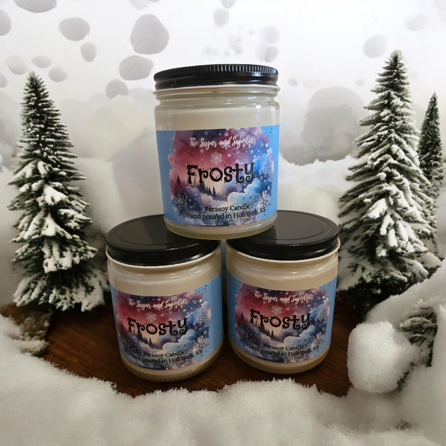 Hand-Poured Parasoy Candles