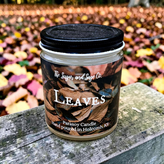 Leaves Candle