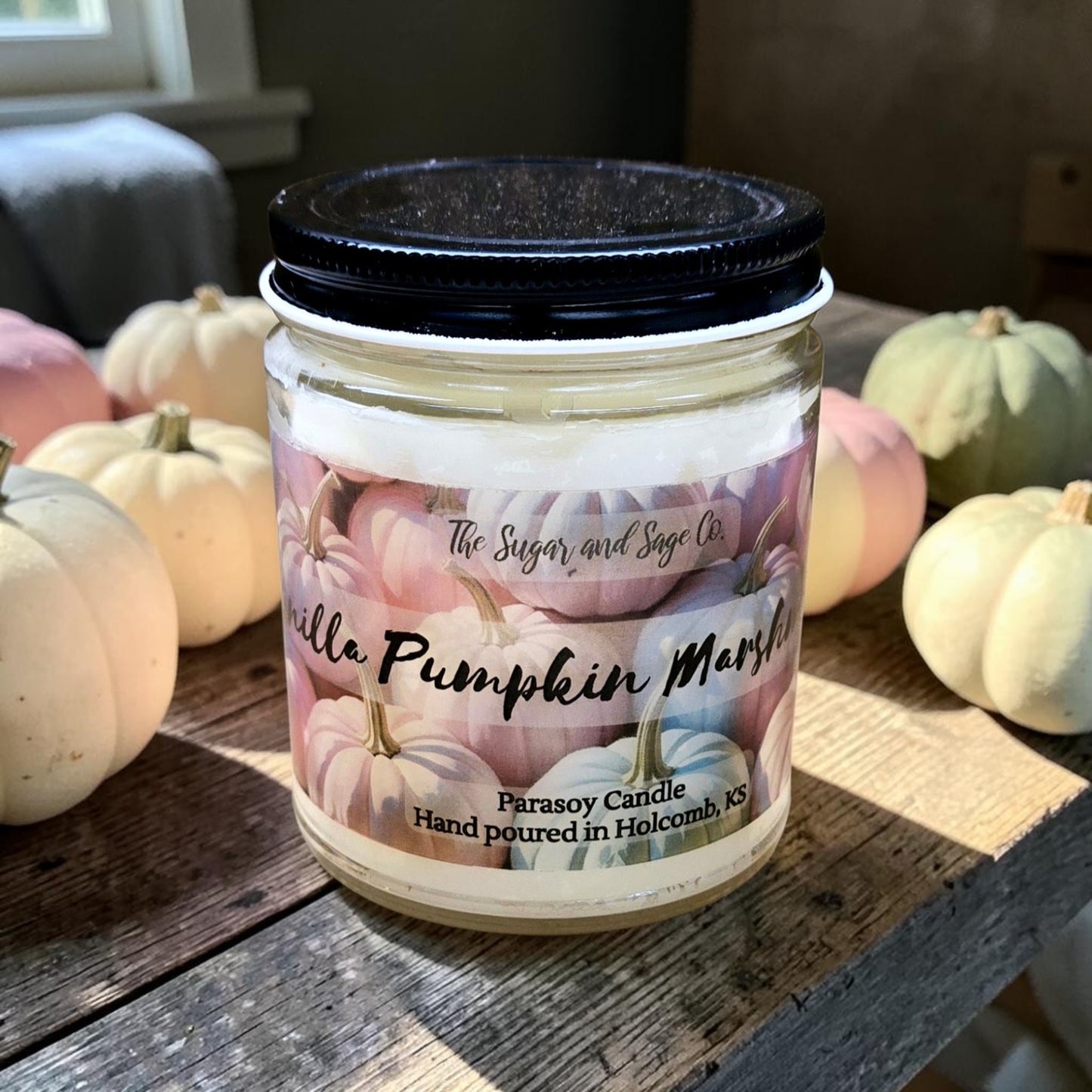 Vanilla Pumpkin Marshmallow Candle