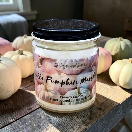 Vanilla Pumpkin Marshmallow Candle