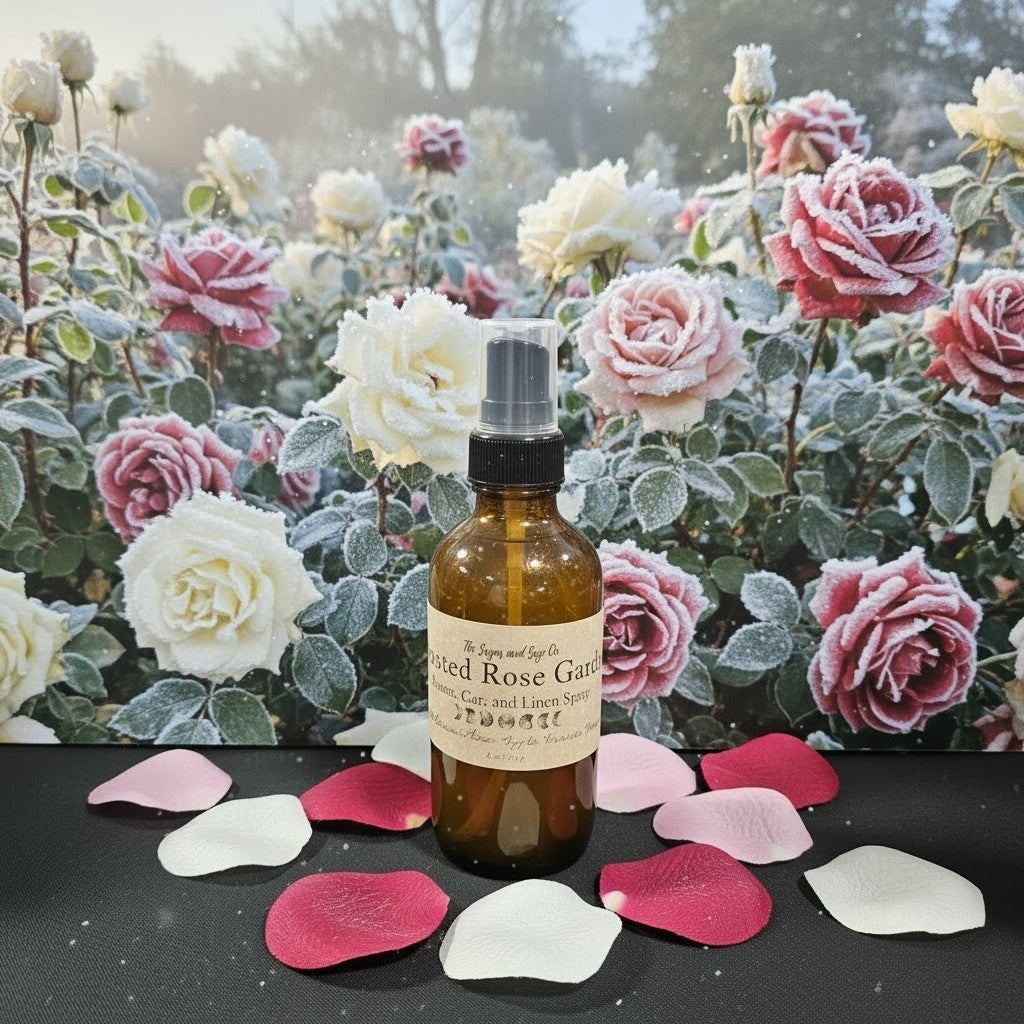 Frosted Rose Garden Room, Car, and Linen Spray