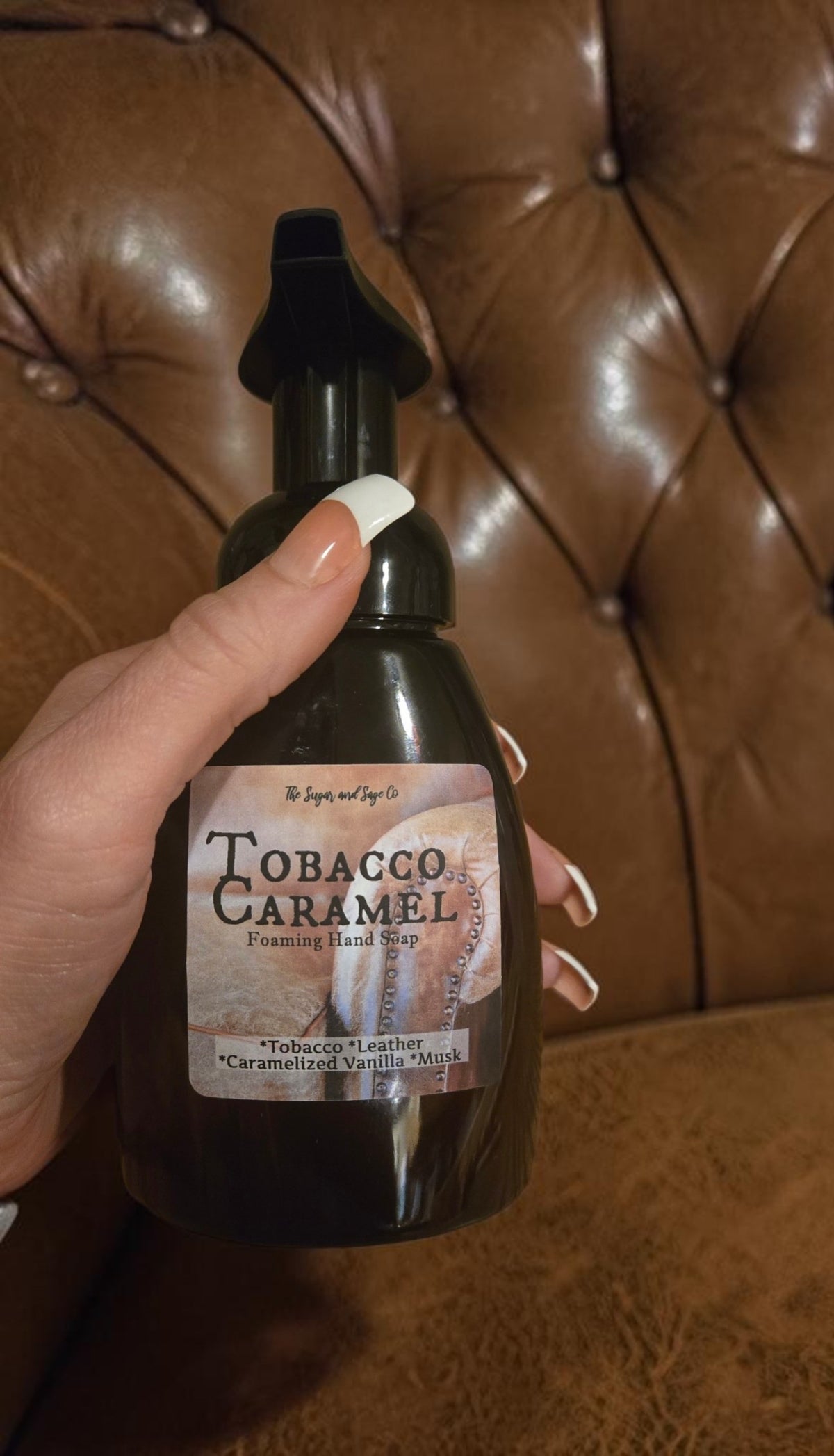 Tobacco Caramel Foaming Hand Soap