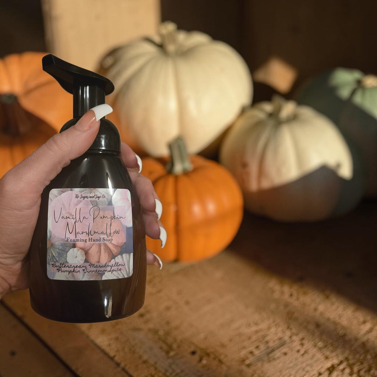 Vanilla Pumpkin Marshmallow Foaming Hand Soap