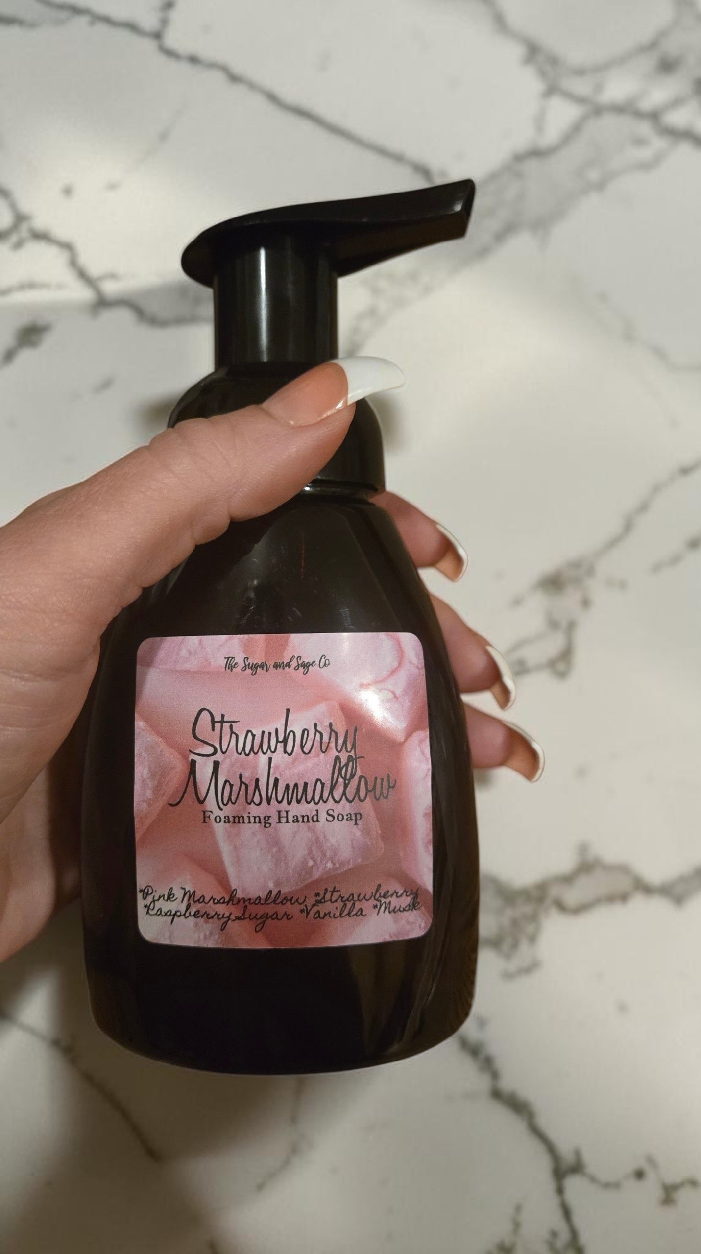 Strawberry Marshmallow Foaming Hand Soap
