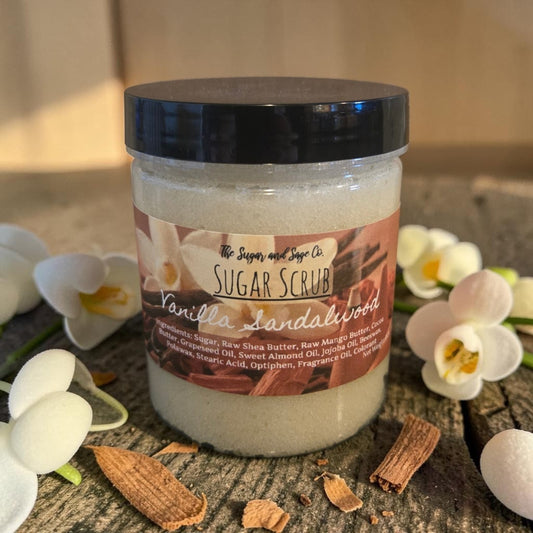 Vanilla Sandalwood Sugar Scrub