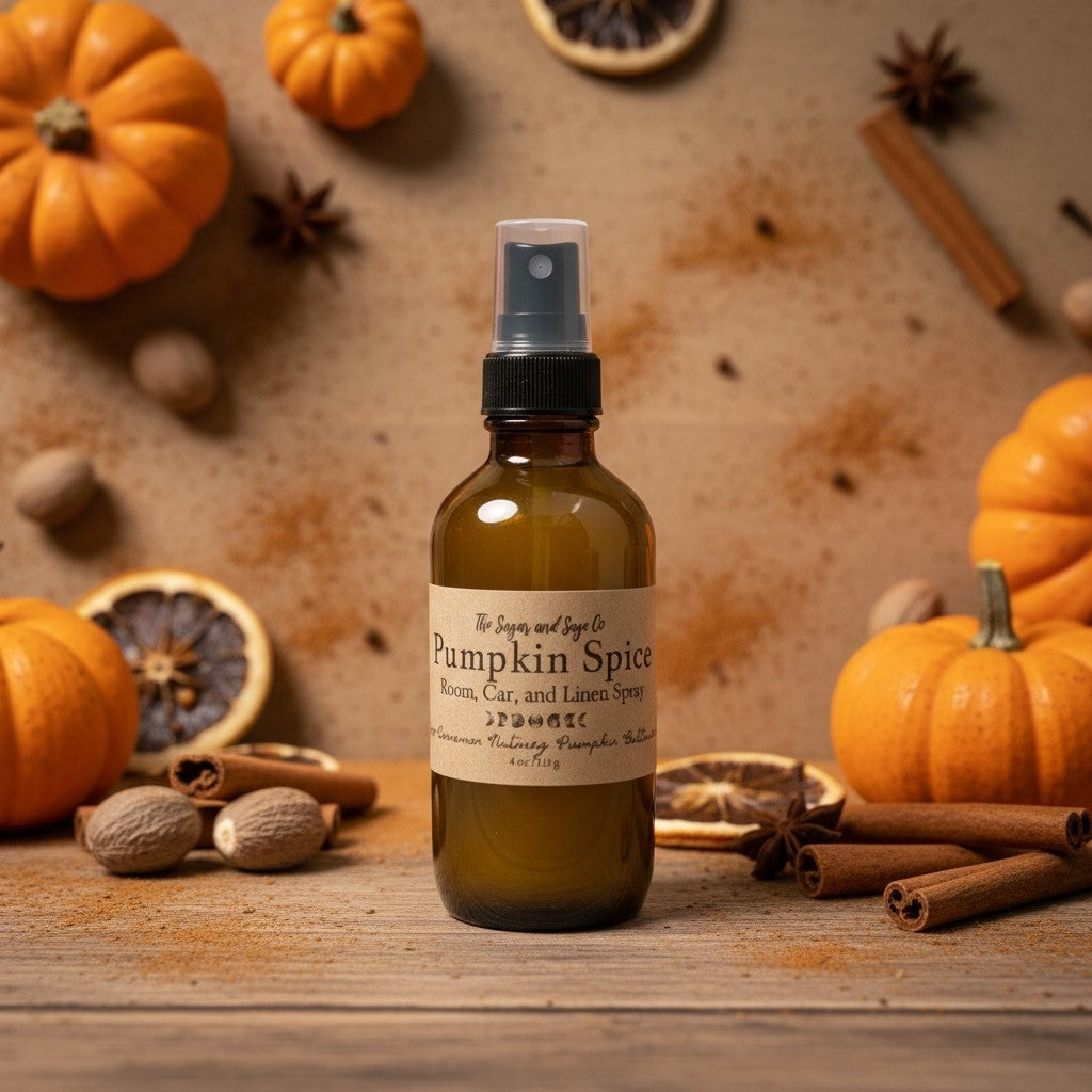 Pumpkin Spice Room, Car, and Linen Spray
