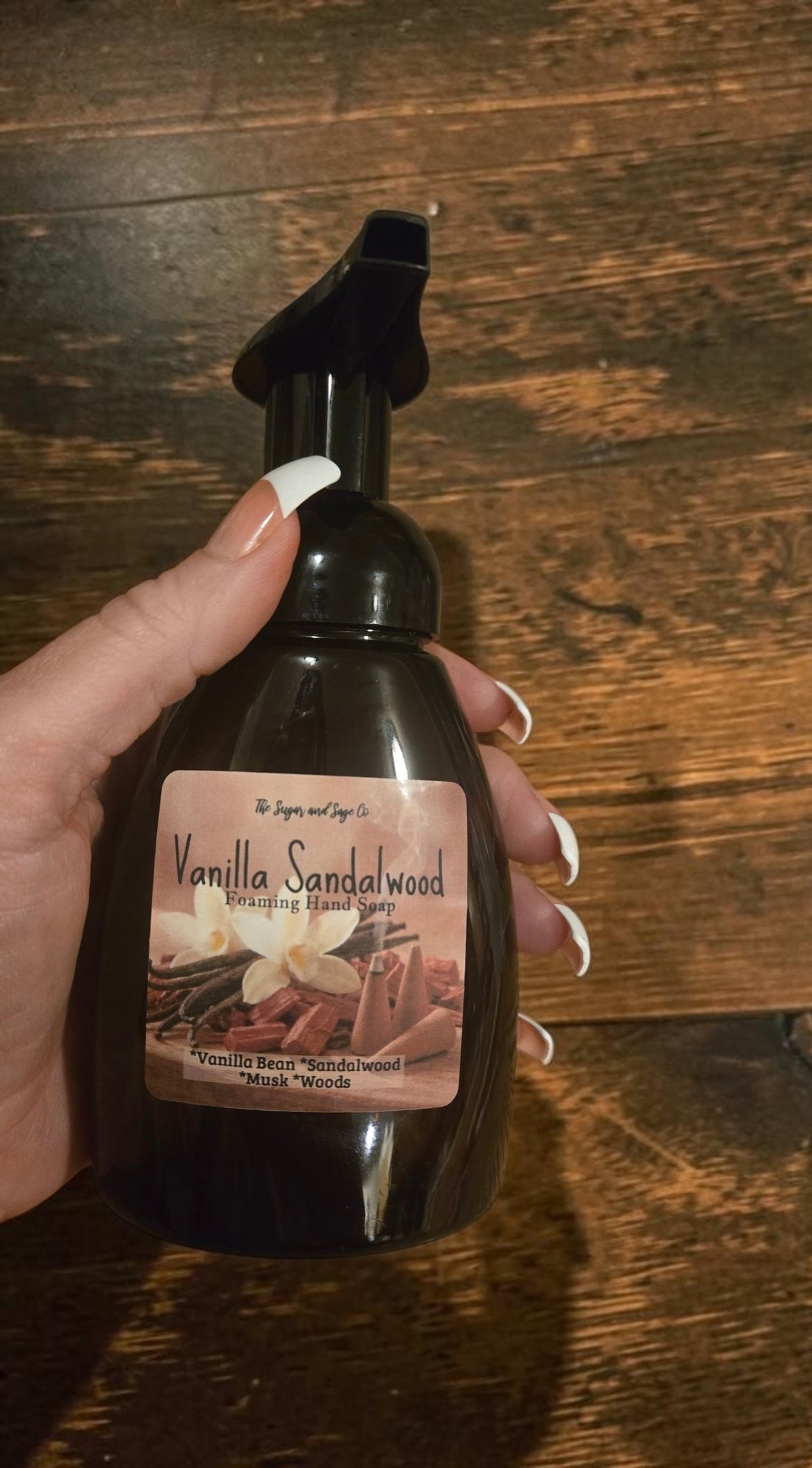 Vanilla Sandalwood Foaming Hand Soap