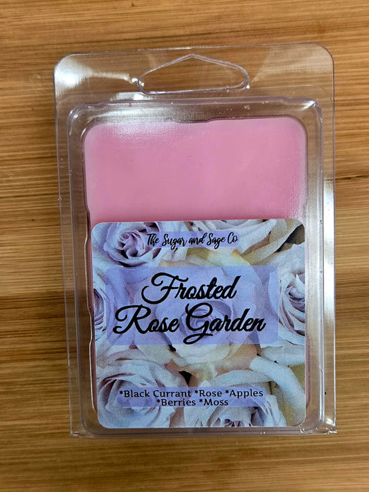 Frosted Rose Garden Wax Melts