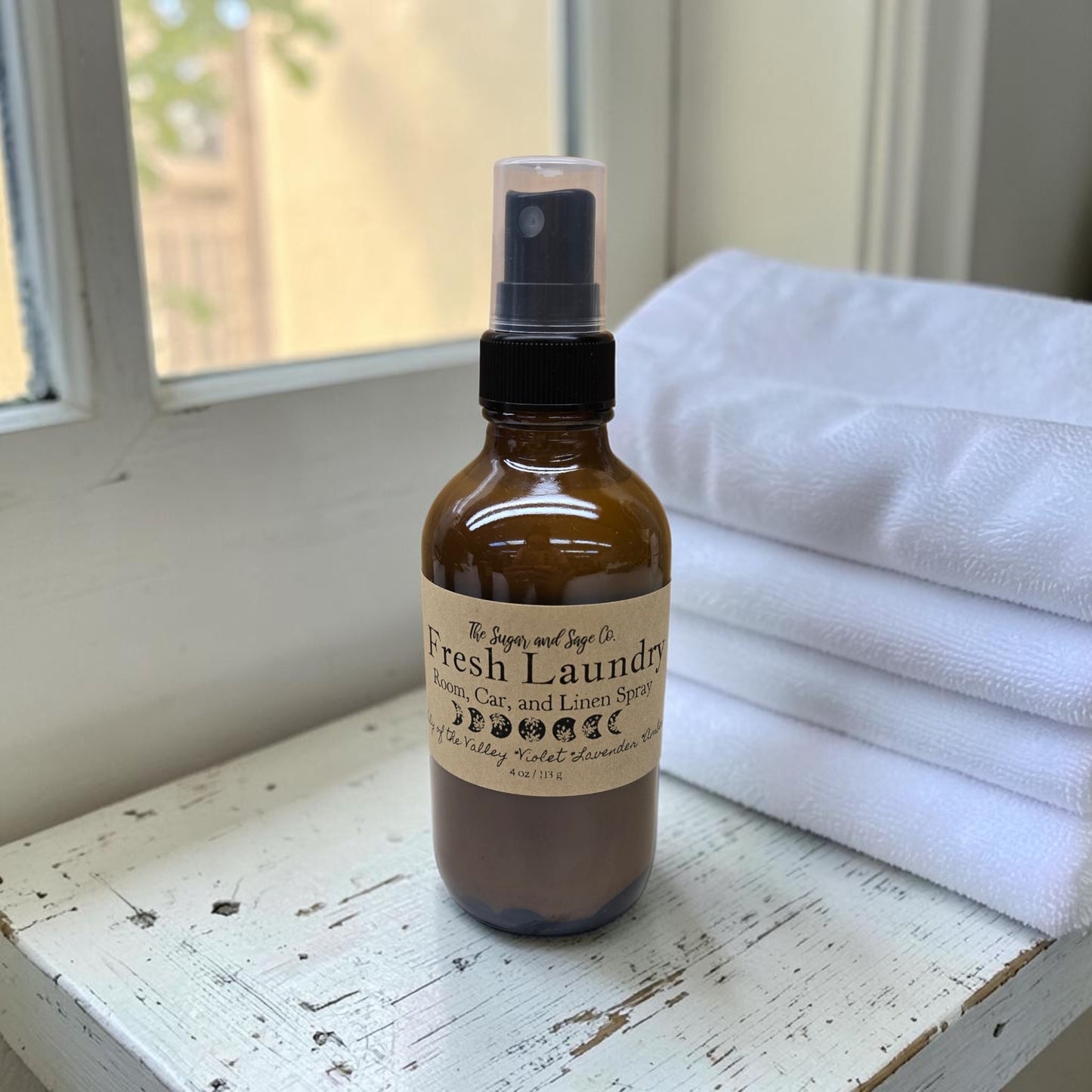 Fresh Laundry Room, Car, and Linen Spray