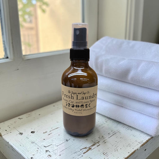 Fresh Laundry Room, Car, and Linen Spray
