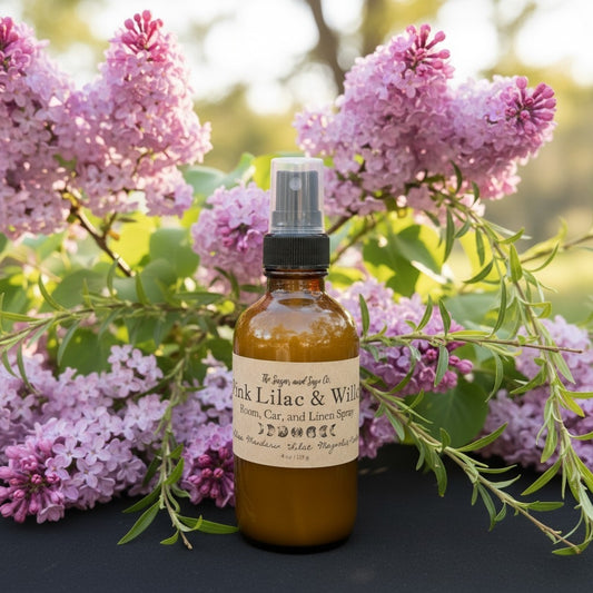 Pink Lilac & Willow Room, Car, and Linen Spray